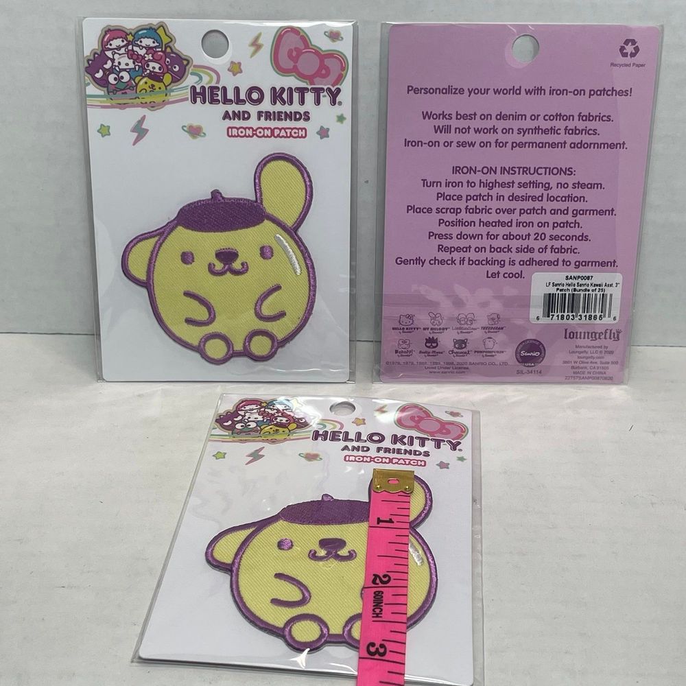ANY PATCH 5/$40 BUNDLE 
Loungefly Sanrio Hello Kitty and Friends PomPomPurin